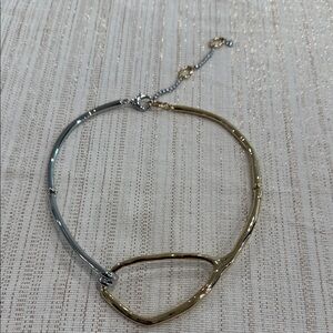 Elegant Two-Tone Necklace